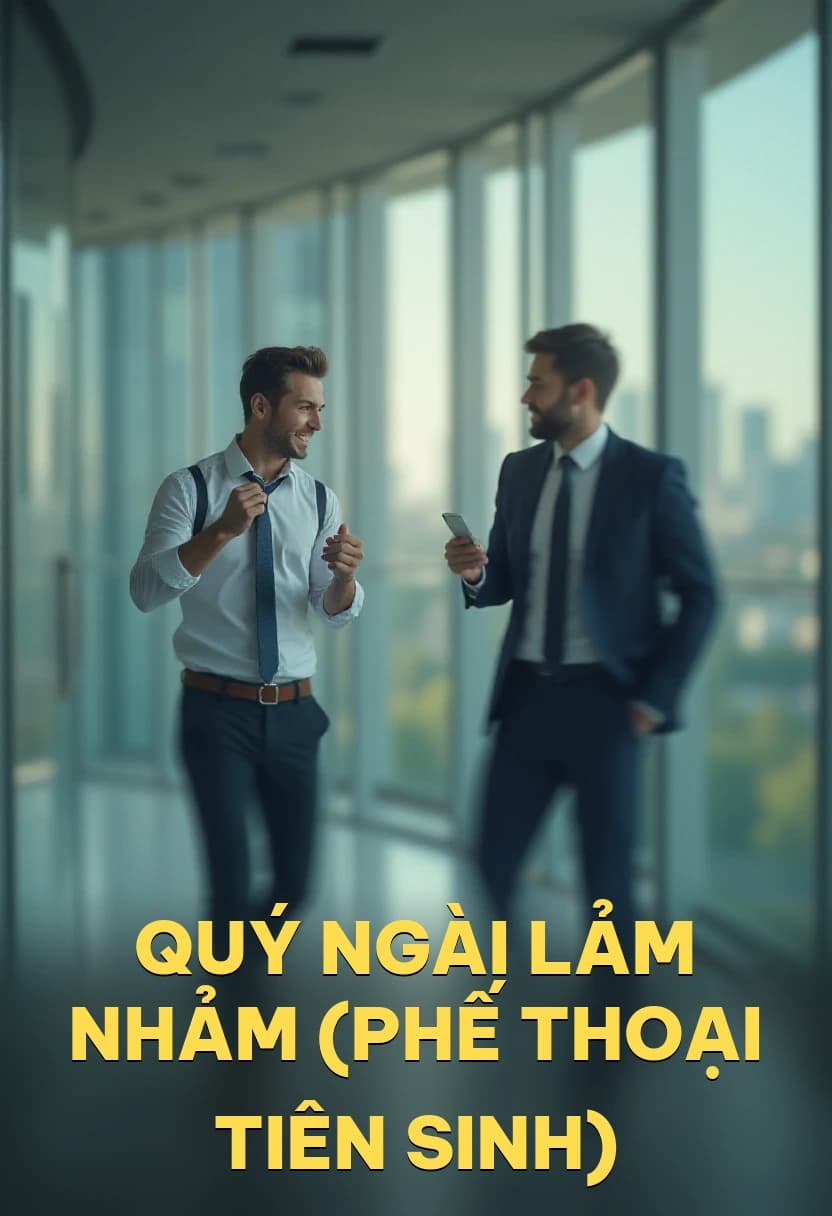 Quý Ngài Lảm Nhảm (Phế Thoại Tiên Sinh) - Cover image