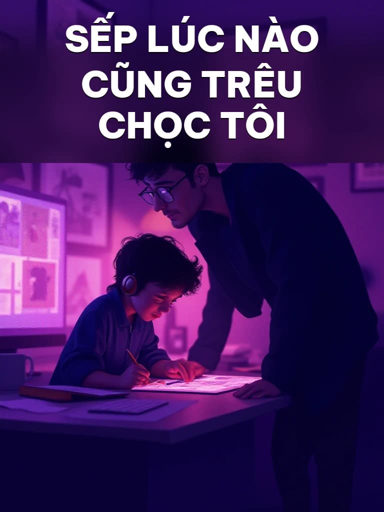 Sếp Lúc Nào Cũng Trêu Chọc Tôi - Cover image