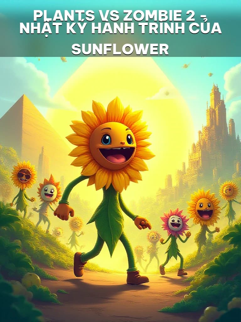 Plants Vs Zombie 2 - Nhật Ký Hành Trình Của Sunflower - Cover image