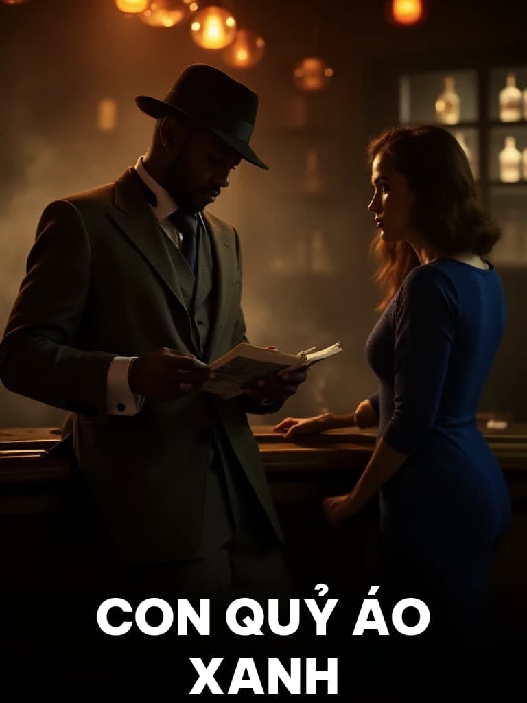 Con Quỷ Áo Xanh - Cover image