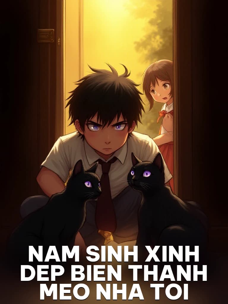 Nam Sinh Xinh Đẹp Biến Thành Mèo Nhà Tôi - Cover image