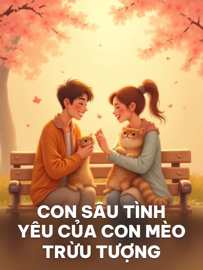 Con Sâu Tình Yêu Của Con Mèo Trừu Tượng - Cover image