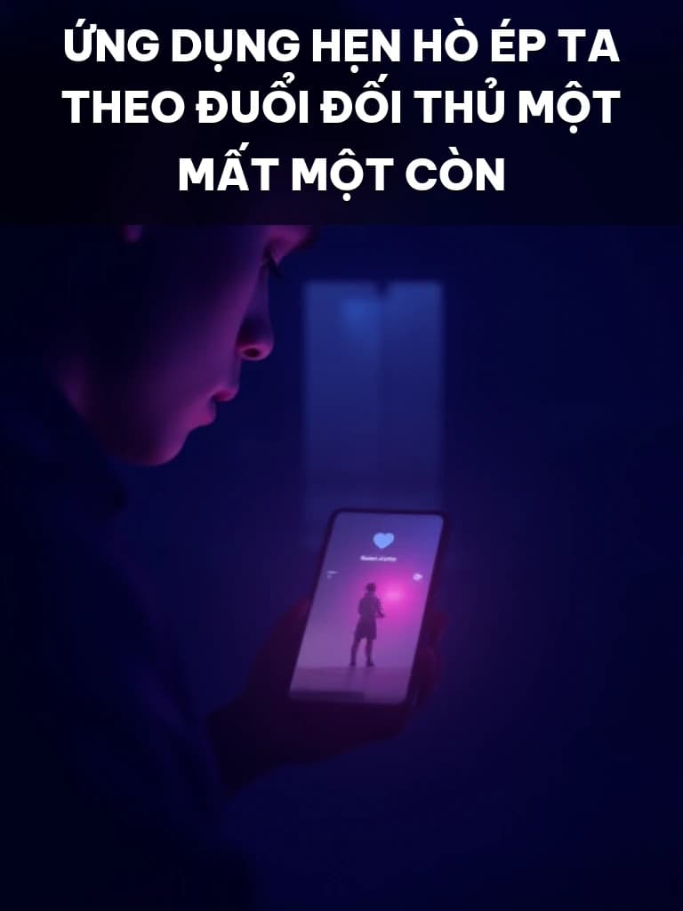 Ứng Dụng Hẹn Hò Ép Ta Theo Đuổi Đối Thủ Một Mất Một Còn - Cover image
