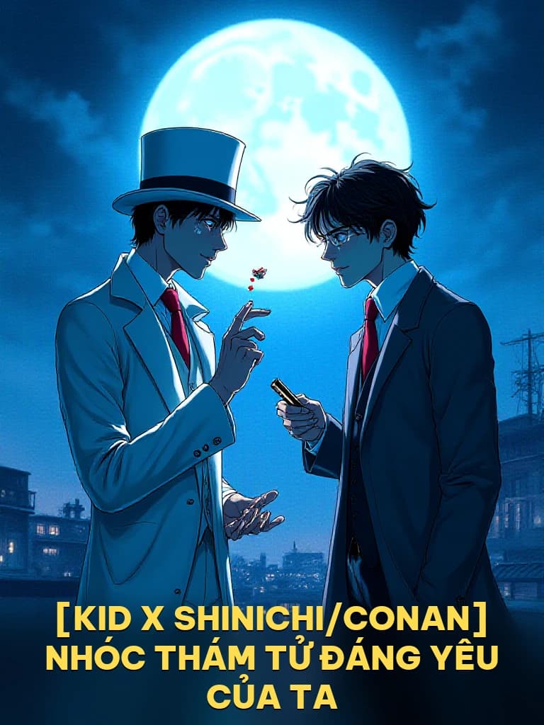 [Kid X Shinichi/Conan] Nhóc Thám Tử Đáng Yêu Của Ta - Cover image