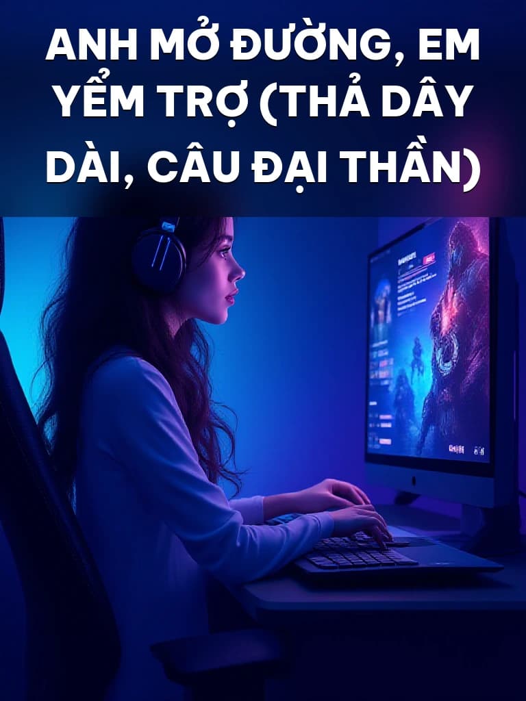 Anh Mở Đường, Em Yểm Trợ (Thả Dây Dài, Câu Đại Thần) - Cover image