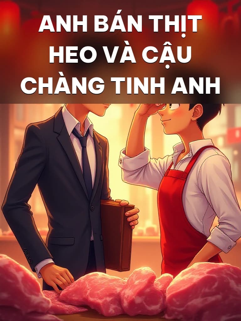 Anh Bán Thịt Heo Và Cậu Chàng Tinh Anh - Cover image