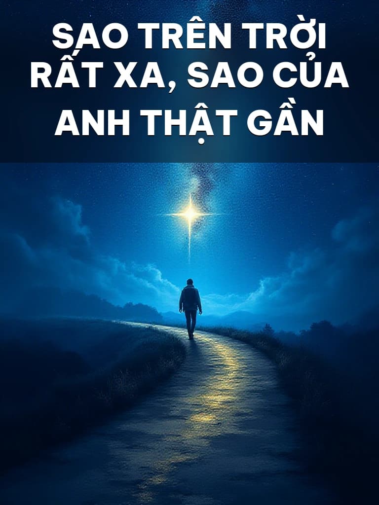 Sao Trên Trời Rất Xa, Sao Của Anh Thật Gần - Cover image