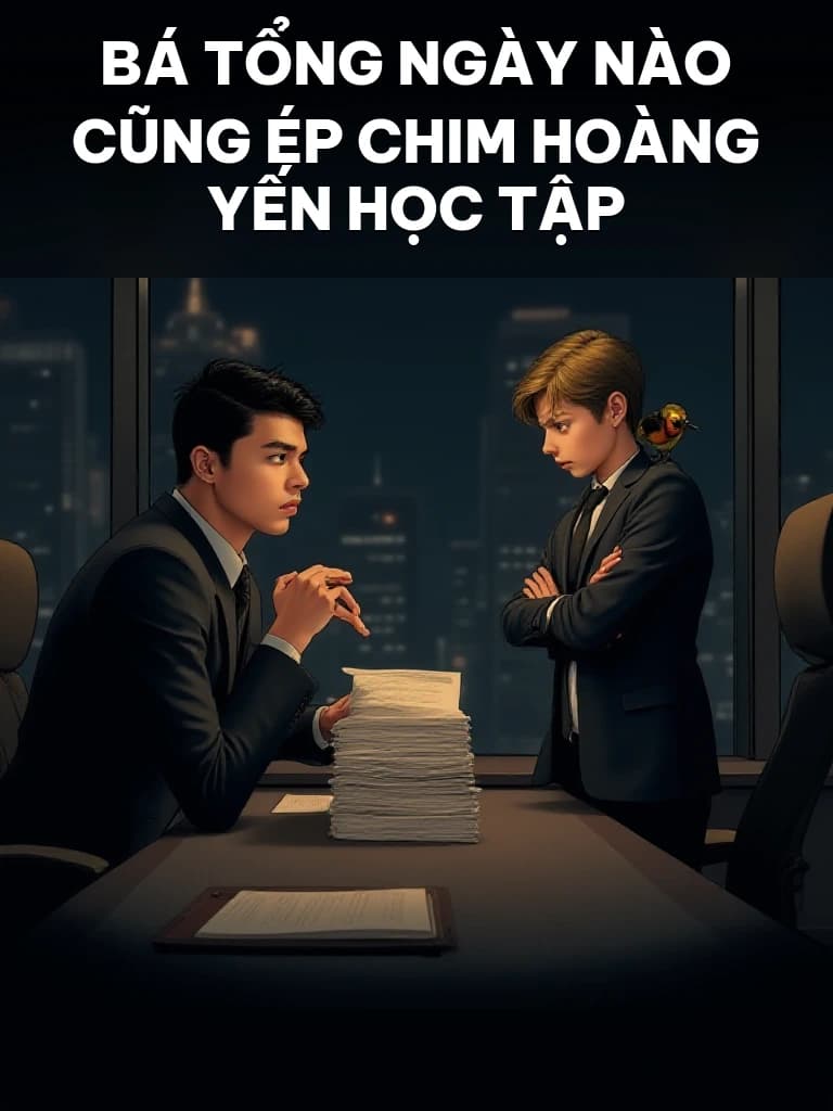 Bá Tổng Ngày Nào Cũng Ép Chim Hoàng Yến Học Tập - Cover image