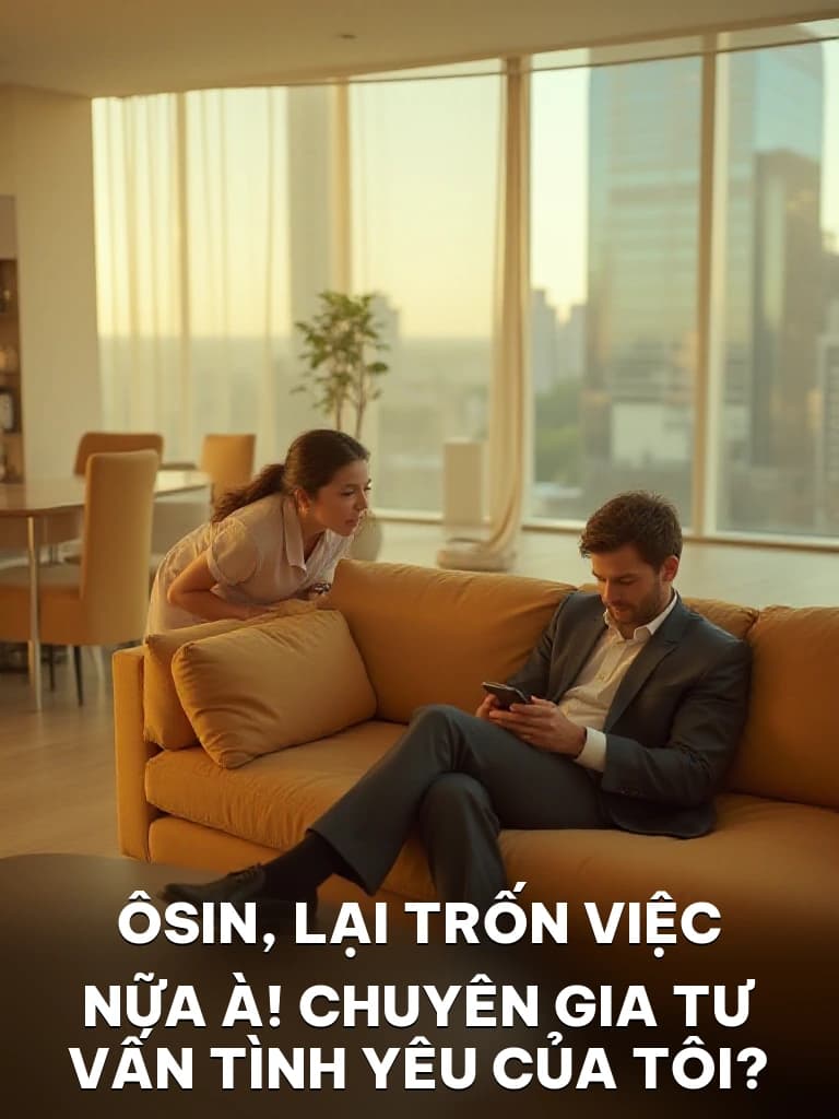 Ôsin, Lại Trốn Việc Nữa À! Chuyên Gia Tư Vấn Tình Yêu Của Tôi? - Cover image