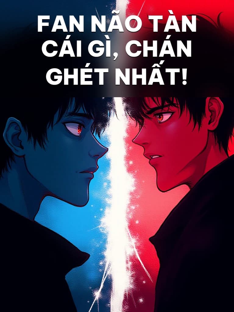 Fan Não Tàn Cái Gì, Chán Ghét Nhất! (Chán Ghét Nhất Thể Loại Fan Não Tàn!) - Cover image