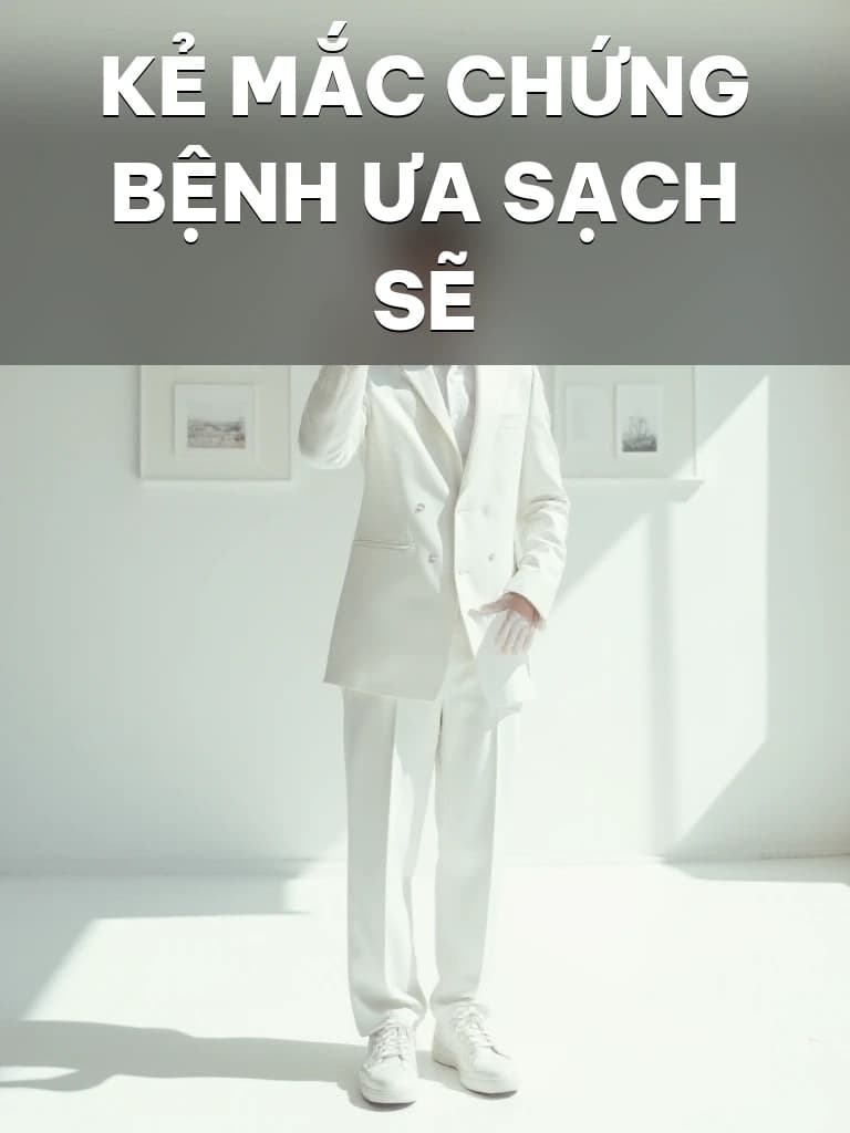 Kẻ Mắc Chứng Bệnh Ưa Sạch Sẽ - Cover image
