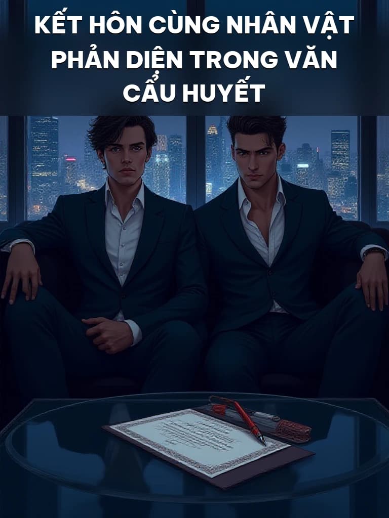 Kết Hôn Cùng Nhân Vật Phản Diện Trong Văn Cẩu Huyết - Cover image
