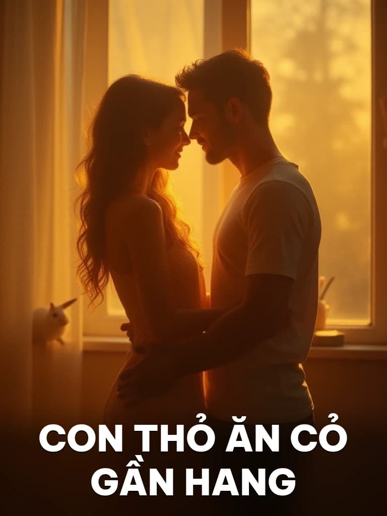 Con Thỏ Ăn Cỏ Gần Hang - Cover image