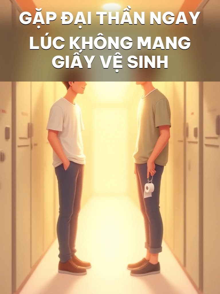Gặp Đại Thần Ngay Lúc Không Mang Giấy Vệ Sinh - Cover image