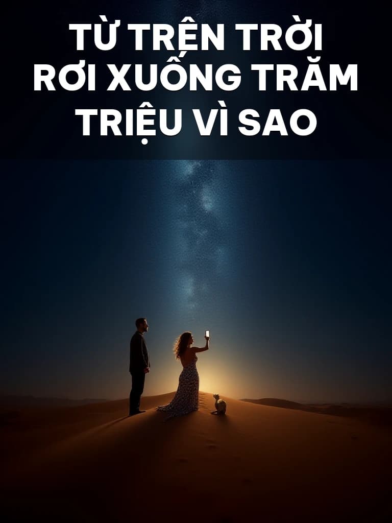 Từ Trên Trời Rơi Xuống Trăm Triệu Vì Sao - Cover image