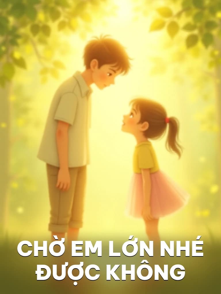 Chờ Em Lớn Nhé Được Không - Cover image