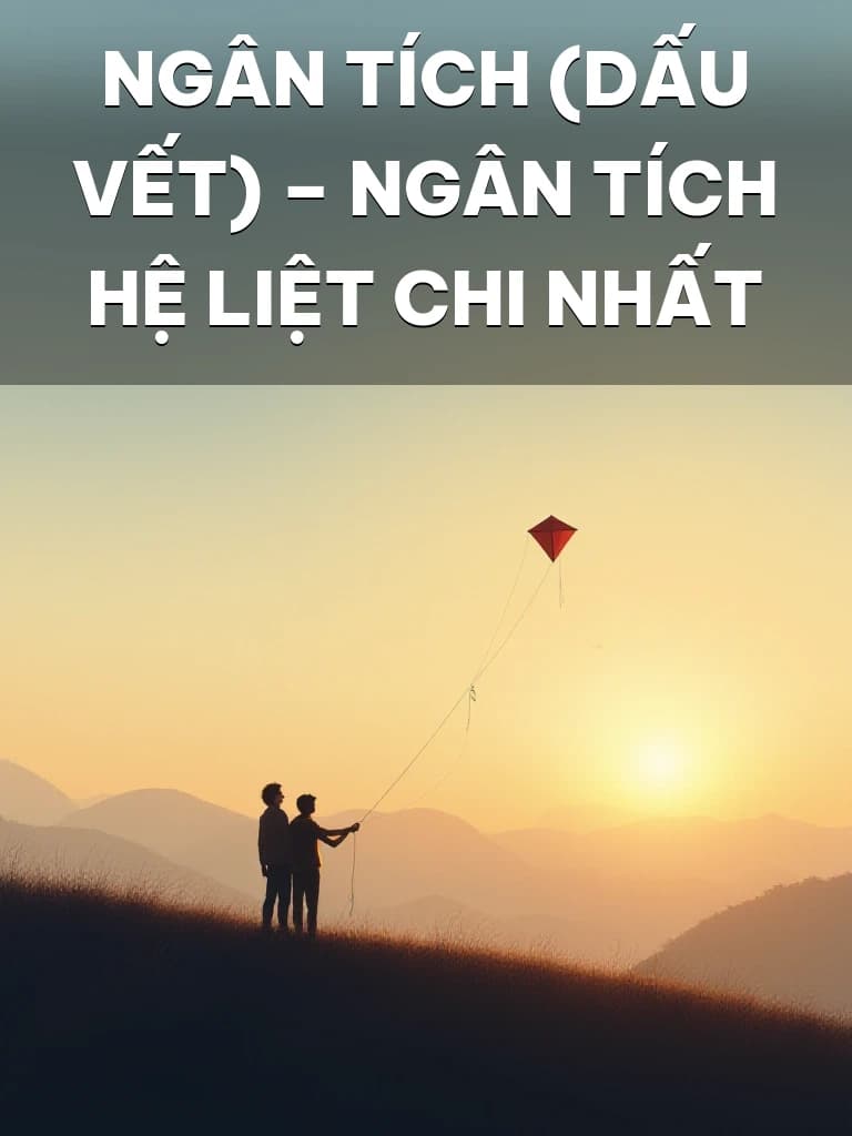 Ngân Tích (Dấu Vết) – Ngân Tích Hệ Liệt Chi Nhất - Cover image