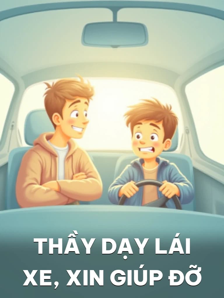 Thầy Dạy Lái Xe, Xin Giúp Đỡ - Cover image