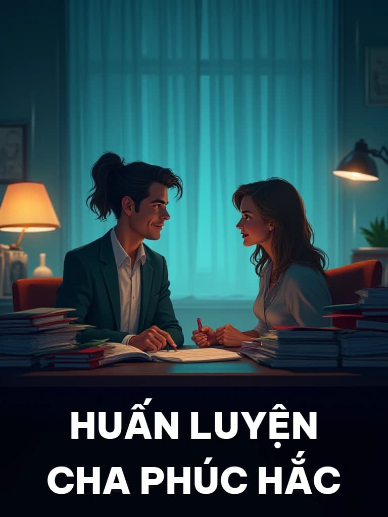 Huấn Luyện Cha Phúc Hắc - Cover image