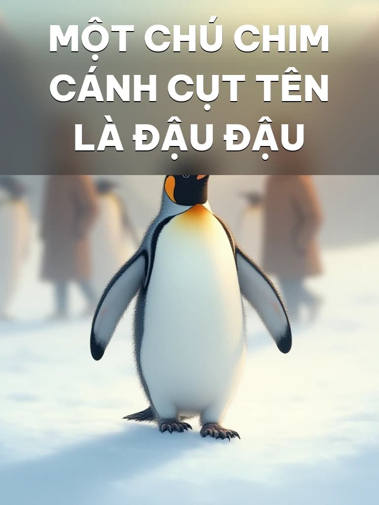 Một Chú Chim Cánh Cụt Tên Là Đậu Đậu - Cover image