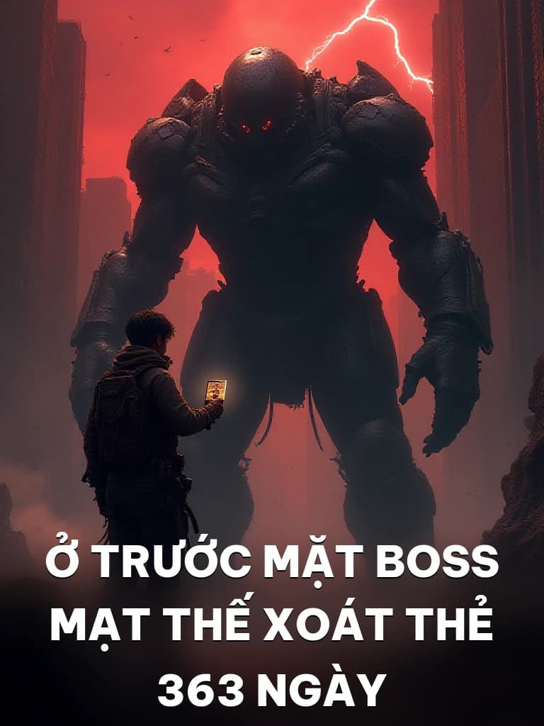 Ở Trước Mặt Boss Mạt Thế Xoát Thẻ 363 Ngày - Cover image