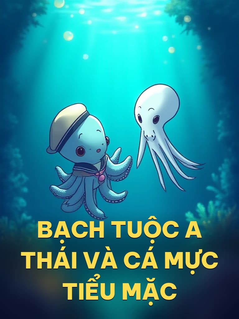 Bạch Tuộc A Thái Và Cá Mực Tiểu Mặc - Cover image
