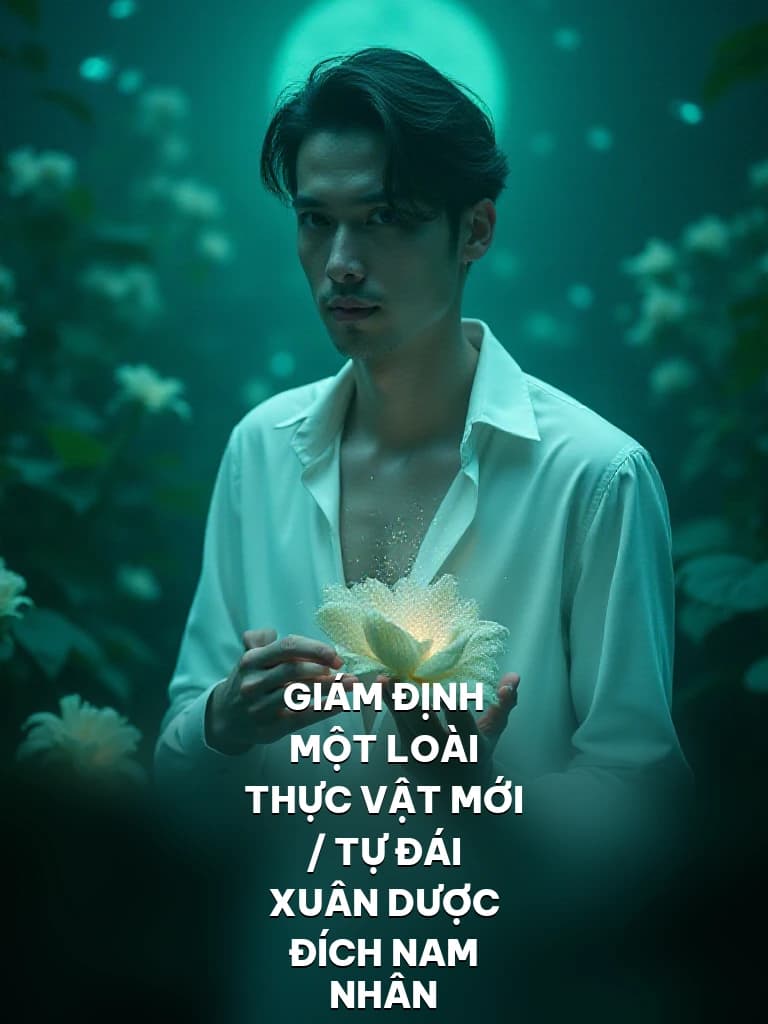 Giám Định Một Loài Thực Vật Mới / Tự Đái Xuân Dược Đích Nam Nhân - Cover image