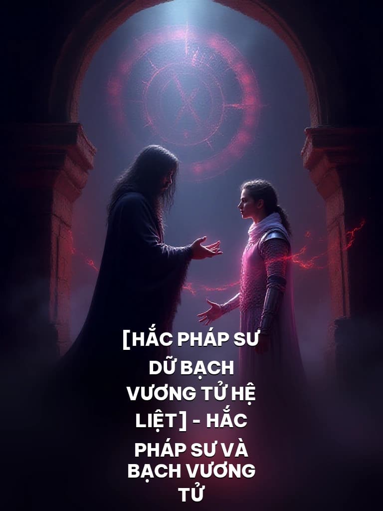 [Hắc Pháp Sư Dữ Bạch Vương Tử Hệ Liệt] - Hắc Pháp Sư Và Bạch Vương Tử - Cover image