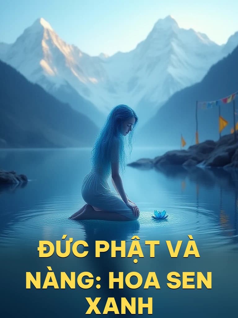 Đức Phật Và Nàng: Hoa Sen Xanh - Cover image