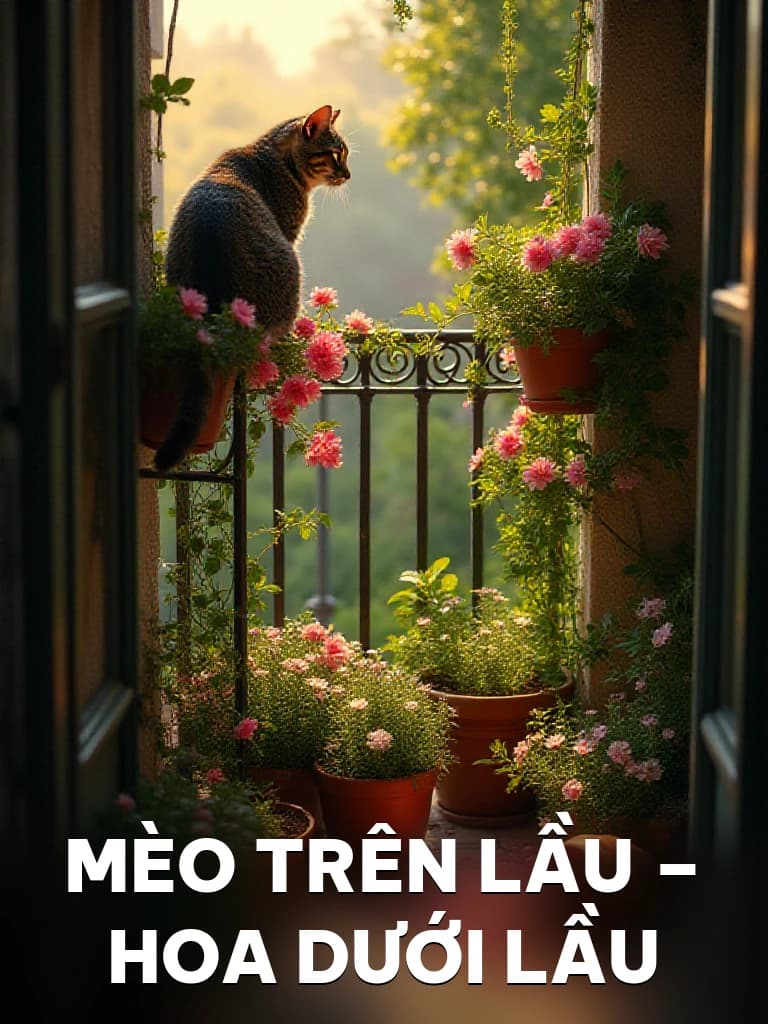 Mèo Trên Lầu – Hoa Dưới Lầu - Cover image