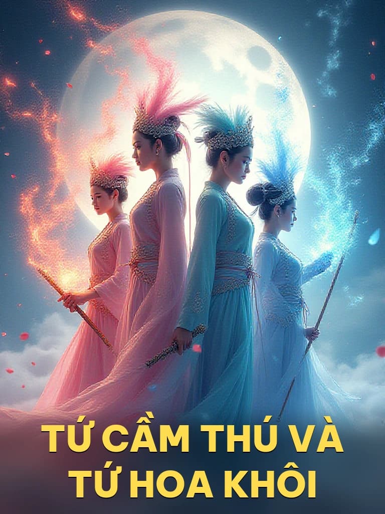 Tứ Cầm Thú Và Tứ Hoa Khôi - Cover image