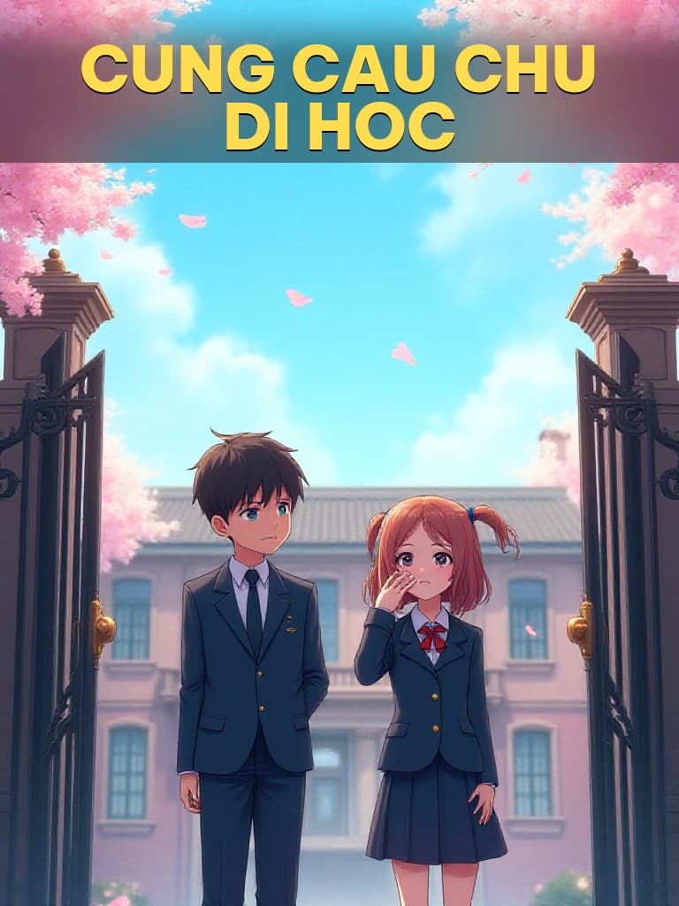 Cùng Cậu Chủ Đi Học - Cover image