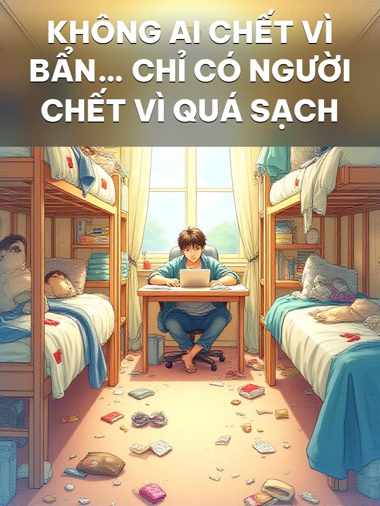 Không Ai Chết Vì Bẩn… Chỉ Có Người Chết Vì Quá Sạch - Cover image