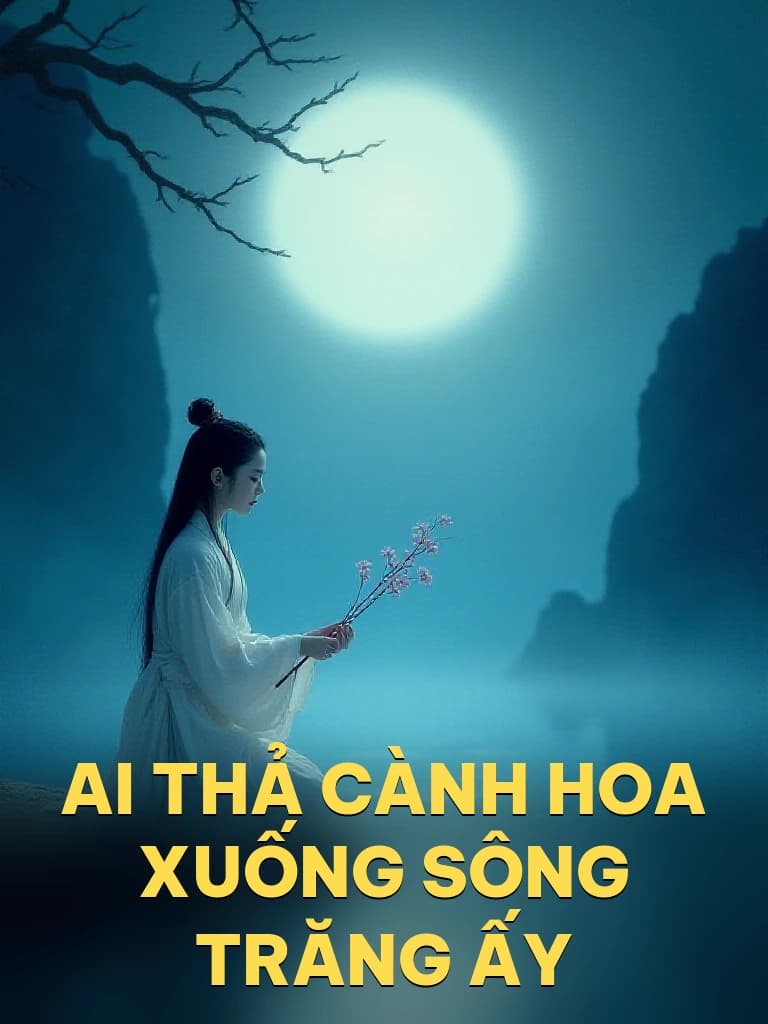 Ai Thả Cành Hoa Xuống Sông Trăng Ấy - Cover image