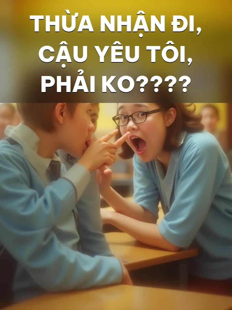 Thừa Nhận Đi, Cậu Yêu Tôi, Phải Ko???? - Cover image