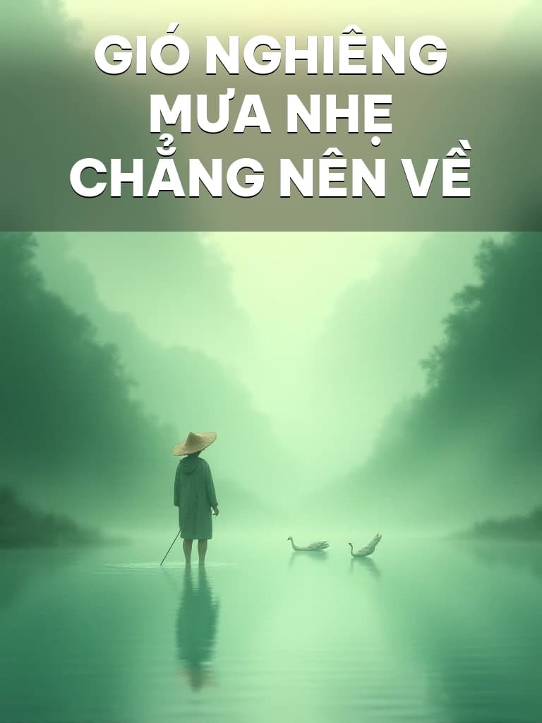 Gió Nghiêng Mưa Nhẹ Chẳng Nên Về - Cover image