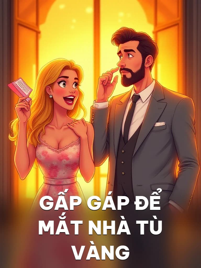 Gấp Gáp Để Mắt Nhà Tù Vàng - Cover image