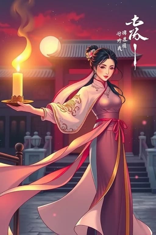 Ánh Nến Bên Song Cửa Tây - Cover image