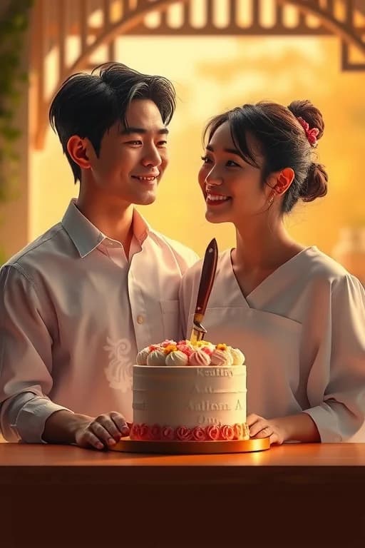 Bạn Trai Giấu Lưỡi Dao Trong Bánh Kem - Cover image