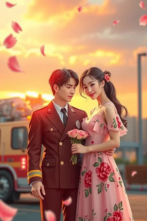 Bạn Trai Tôi Là Lính Cứu Hỏa - Nga Tử - Cover image