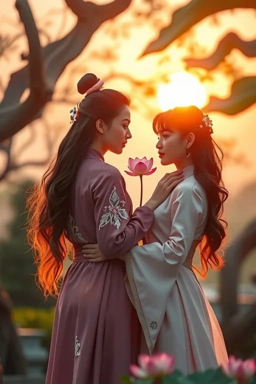 Chị Em Song Sinh Họ Hạ - Cover image