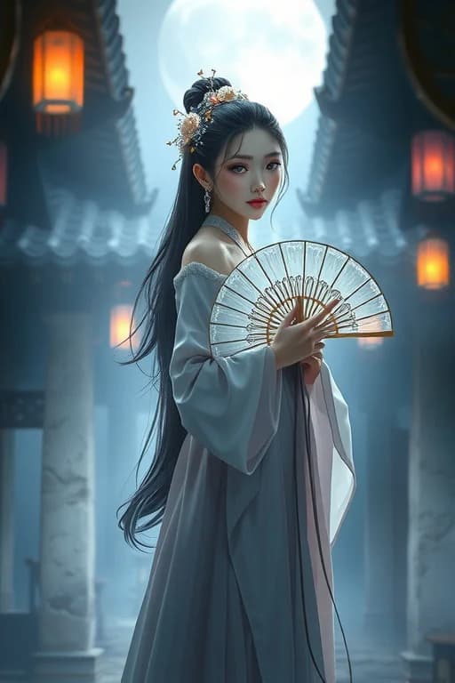 Chiếc Quạt Xương - Cover image