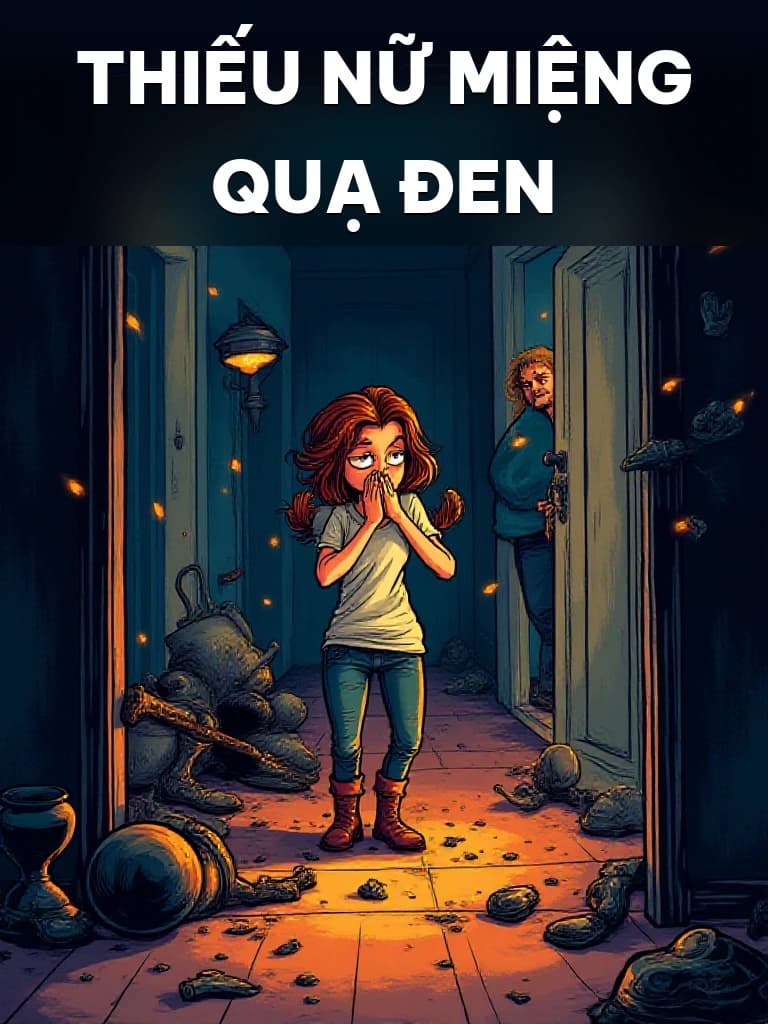 Thiếu Nữ Miệng Quạ Đen - Cover image