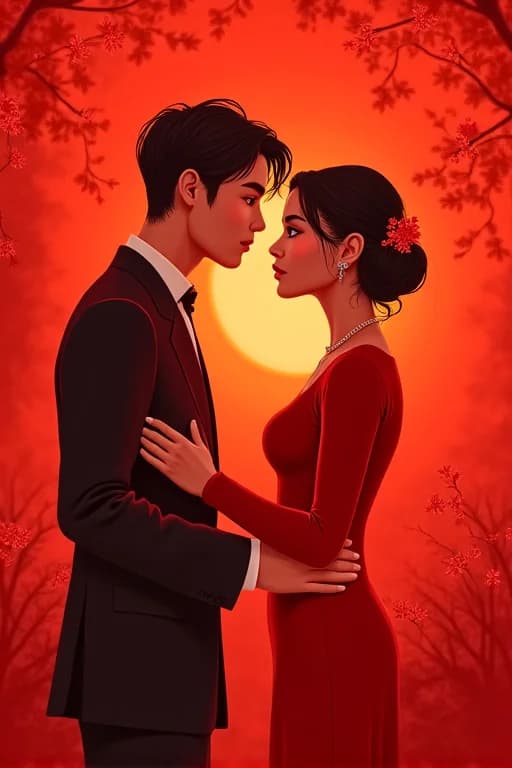 Dấu Son Màu Hồng - Lạc Nhật Bất Vãn - Cover image