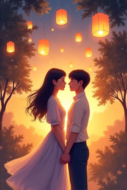 Đèn Trời Thả Giữa Đêm Hè - Cover image