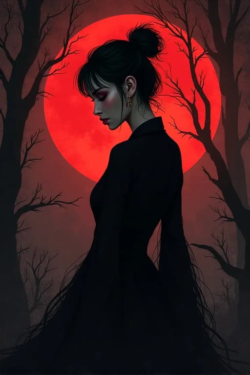 Ma Nữ Mai Lộ Và Trái Tim Màu Đỏ Thẫm - Cover image