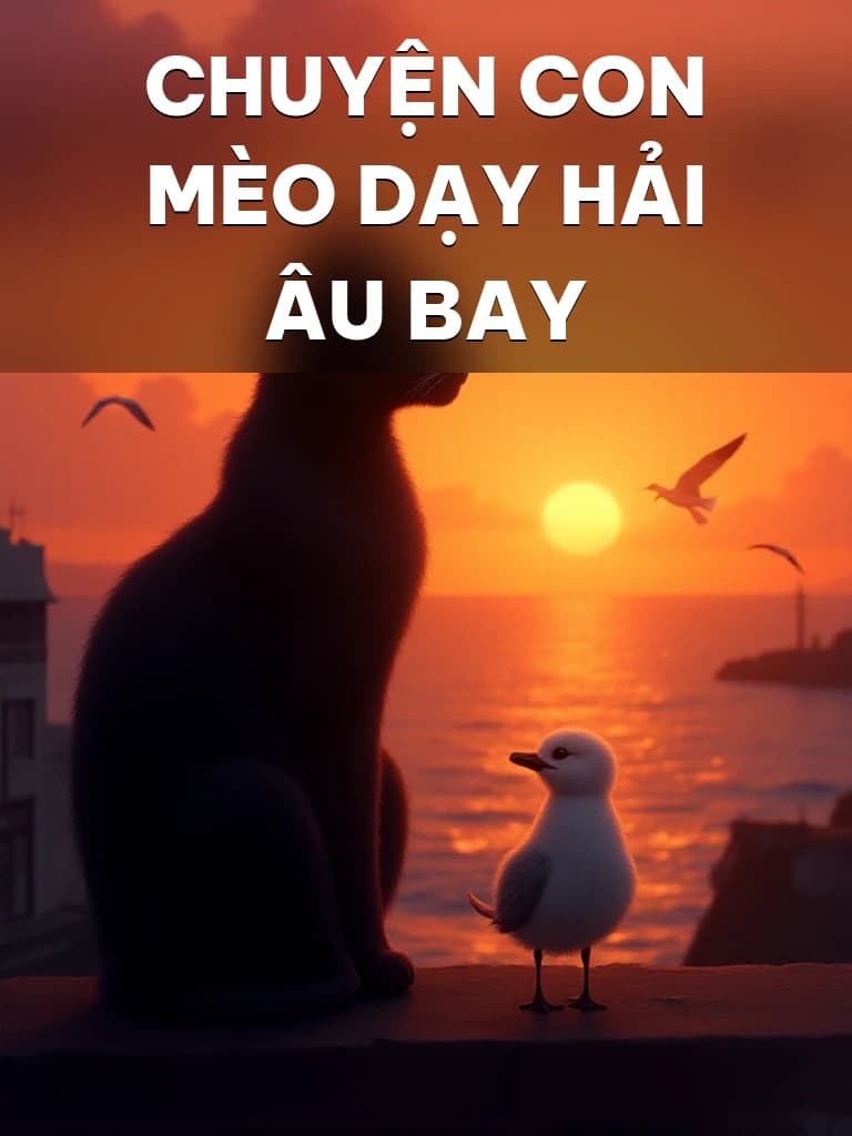 Chuyện Con Mèo Dạy Hải Âu Bay - Cover image