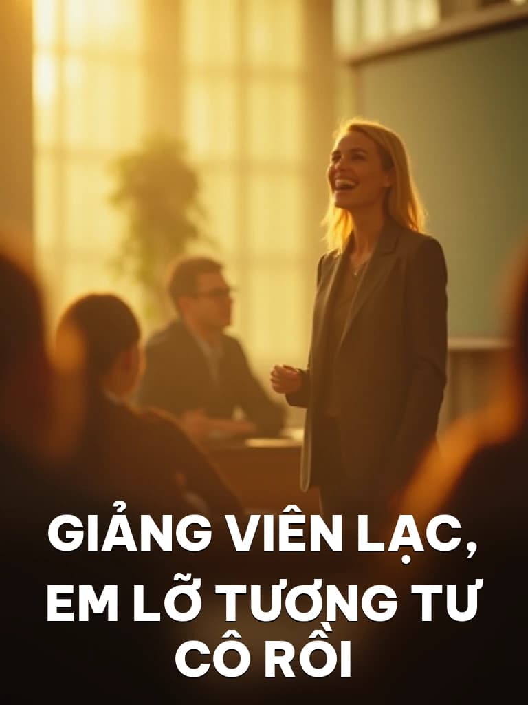 Giảng Viên Lạc, Em Lỡ Tương Tư Cô Rồi - Cover image