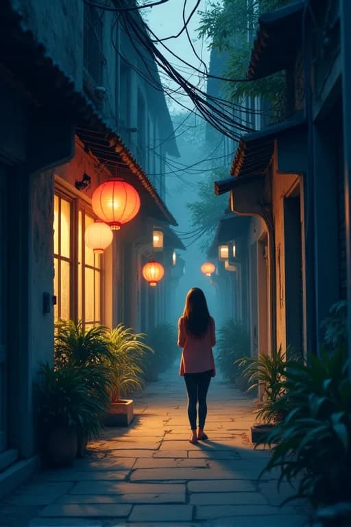 Ngõ Nhỏ Có Người Đang Đợi - Cover image