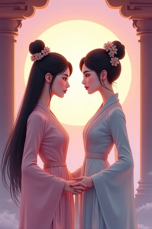 Nữ Đế Cùng Trưởng Công Chúa - Cover image